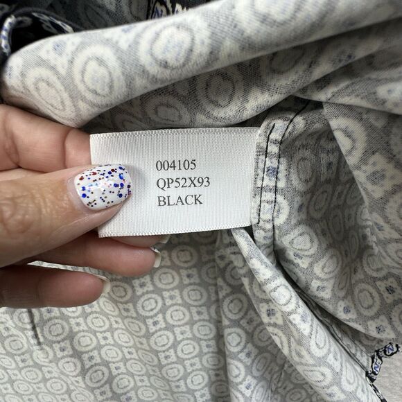 Nat Nast Shirt Men Large Blue Geometric 50 CLOCK CLUB Silk Bowling Hipster Shirt - Picture 9 of 10